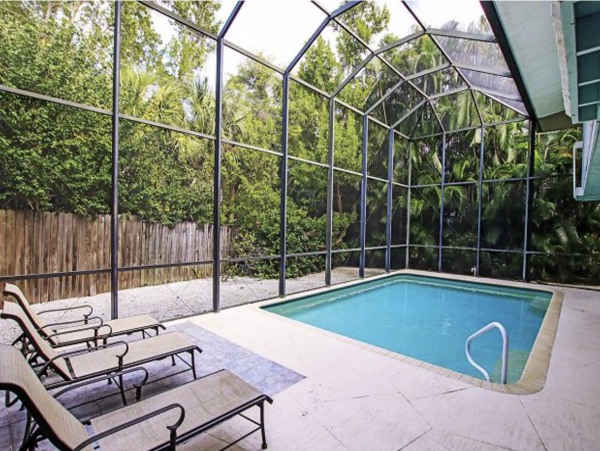 Captiva Home With Private Pool Three Bedroom Sleeps 8